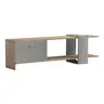 230-000043 ТВ комода Standi– меламин, сонома-сив цемент 120x25x36.8 cm