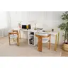241NRD1105 Биро Twin Study Desk - White