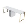 241NRD1105 Биро Twin Study Desk - White