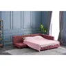 825BLC1185 Софа Manama Corner Sofa Bed Right - Claret Red