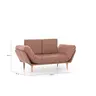 859FTN1354 Софа Nina Daybed - Light Brown GR102