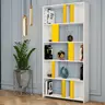 845HCT3639 Полица за книги Lima - White, Yellow