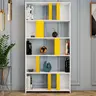 845HCT3639 Полица за книги Lima - White, Yellow