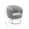 110-000054 Фотеља Rony grey