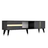 475OLV1151 Тв комода Vania - Anthracite, Gold