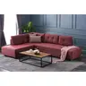 825BLC1186 Софа Manama Corner Sofa Bed Left - Claret Red