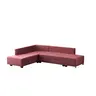 825BLC1186 Софа Manama Corner Sofa Bed Left - Claret Red