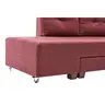 825BLC1186 Софа Manama Corner Sofa Bed Left - Claret Red