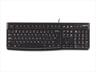 KEYBOARD WIRED USB LOGITECH K120, 920-002479