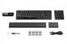 KEYBOARD MECHANICAL BE QUIET! DARK MOUNT SILENT MODULAR (hot-swappable numpad & media dock), Linear switch HS, 8 customizable Display Keys, ARGB, Palm rest, Black, BT001US