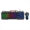 COMBO KEYBOARD AND MOUSE WIRED EXTRALINK GAMING TF600 RGB Illumination Black