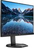 PHILIPS LED IPS 23.8'' 243B9H, 4ms,  HDMI, DP, USB-C 3.2 (x1 upstream, x3 downstream), speakers, Smart Contrast 50.000 000:1, 2.0 MPix FHD webcam, PowerSensor, Pivot, Black монитор