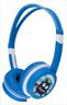 HEADPHONES GEMBIRD KIDS Blue, w/microphone 1x3.5mm jack, MHP-JR-B