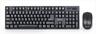 COMBO KEYBOARD AND MOUSE WIRELESS GEMBIRD Black, KBS-W-01