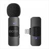MICROPHONE WIRELESS BOYA BY-V1, USB-C receiver, black