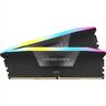 RAM DDR5 32GB (2x16GB) 6400MHz CL36 CORSAIR Vengeance RGB Grey, EXPO & XMP, CMH32GX5M2B6400Z36