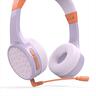 HEADPHONES WIRELESS HAMA Bluetooth "TEENS GUARD II", Orange/Purple, w/detachable microphone, 184183