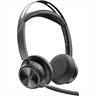 HEADPHONES POLY Voyager Focus 2 USB-A/C w/microphone, w/charging stand, 9T9J6AA#AC3 ,Bluetooth