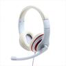 HEADPHONES GEMBIRD w/microphone 1x3.5mm White, MHS-03-WTRD