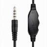 HEADPHONES GEMBIRD w/microphone 1x3.5mm Black, MHS-03-BKRD
