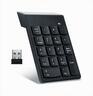 KEYPAD WIRELESS GEMBIRD w/18 BUTTONS BLACK, KPD-W-02