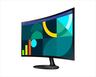MONITOR 24" SAMSUNG Essential S3 S24D364GAU Curved, 1920x1080 VA, VGA, HDMI, 100Hz, Black