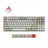 KEYBOARD MECHANICAL KEYCHRON C1 Pro 8K QMK/VIA TKL RGB HS Keychron Super Red switch, C1PX-M1