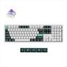 KEYBOARD MECHANICAL KEYCHRON Q6 HE QMK/VIA RGB, Gateron Double-Rail Magnetic Nebula Switch, Multi-Device (2.4Ghz & BT), Shell White,w/knob,Q6H-P1