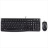 COMBO KEYBOARD AND MOUSE WIRED LOGITECH MK120 920-002563