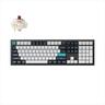 KEYBOARD MECHANICAL KEYCHRON Q6 MAX QMK/VIA RGB FULL SIZE ALUMINIUM Gateron Jupiter BROWN Multi-Device (Wired,2.4Ghz,BT),Carbon Black,w/knob,Q6M-M3