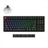 KEYBOARD MECHANICAL KEYCHRON C3 PRO 8K TKL QMK/VIA RGB HS Keychron Super Brown switch,  Black , C3PX-H3