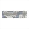KEYBOARD WIRELESS KEYCHRON B6 PRO ULTRA SLIM Full Size Multi-Device (Wired, 2.4Ghz,Bluetooth), Retro Blue, B6P-K11