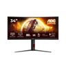 AOC 34" CU34G4 21:9 Fast VA 180Hz 3440x1440 gaming Монитор
