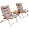 VERANO Lounge сет со 2 столчиња и маса TX-1065 (68×74×93 cm + 50×50×45 cm)