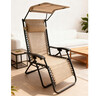 VERANO Zero Gravity релакс лежалка со мини чадор (Sun Shade)