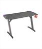 GAMING DESK RGB EG106 w/mousepad,  cup and headphones holder, up to 80kg, BlackGAMING DESK RGB EG106 w/height adjustment, w/mousepad,  cup and headphones holder, up to 80kg, Black