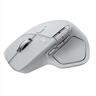 MOUSE WIRELESS USB LOGITECH MX Master 4 w/Bluetooth Multi-device, pale gray, Bolt, 910-007563