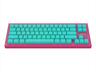 KEYBOARD MECHANICAL NUBI NK68HE ICE, 65%, RGB, G3MS Magnetite Ice, USB-C, NK68-HE-ICE-ANSI