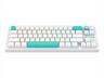 KEYBOARD MECHANICAL NUBI NK68 PRO, 65%, RGB, G3MS Aquamarine, 2.4Ghz/USB-C, White, NK68-PRO-WL-WH-ANSI
