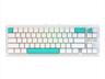 KEYBOARD MECHANICAL NUBI NK68 PRO, 65%, RGB, G3MS Aquamarine, 2.4Ghz/USB-C, White, NK68-PRO-WL-WH-ANSI