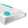 KEYBOARD MECHANICAL NUBI NK68 PRO, 65%, RGB, G3MS Aquamarine, 2.4Ghz/USB-C, White, NK68-PRO-WL-WH-ANSI