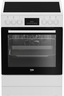 Beko FBE 67300 WD шпорет, 66L, A, 4 стаклокерамички зони