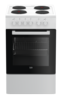 Beko FSS56000W шпорет, 50cm, 4рингли, 60l рерна, бел
