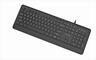 KEYBOARD WIRED USB GEMBIRD SLIM KEYS, Black, KB-MCH-05