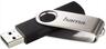USB Flash Drive 2.0 64GB HAMA ROTATE, 10MB/S, BLACK, 00104302