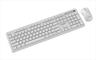 COMBO KEYBOARD AND MOUSE WIRELESS GEMBIRD SLIM PRO, White, KBS-WPS-01-W