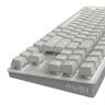 KEYBOARD MECHANICAL NUBI NK87 TKL, G3ms Sapphire V2 Hot-swappable, USB-C, White, NK87-WH-ANSI