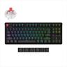 KEYBOARD MECHANICAL KEYCHRON C3 PRO 8K TKL QMK/VIA RGB HS Keychron Super Red switch,  Black , C3PX-H1