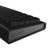 KEYBOARD MECHANICAL NUBI NK68HE, 65%, RGB, G3MS Magnetite Ice Hot-swappable, USB-C, Black, NK68-HE-BL-ANSI