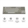 KEYBOARD MECHANICAL KEYCHRON C1 Pro 8K QMK/VIA TKL RGB HS Keychron Super Banana switch, C1PX-M4